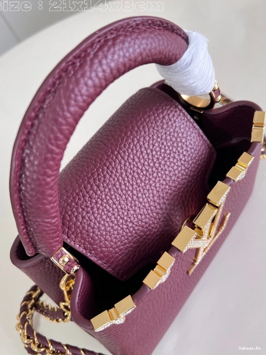 VUITTON LOUIS CAPUCINES MINI-21*14*8CM 0204